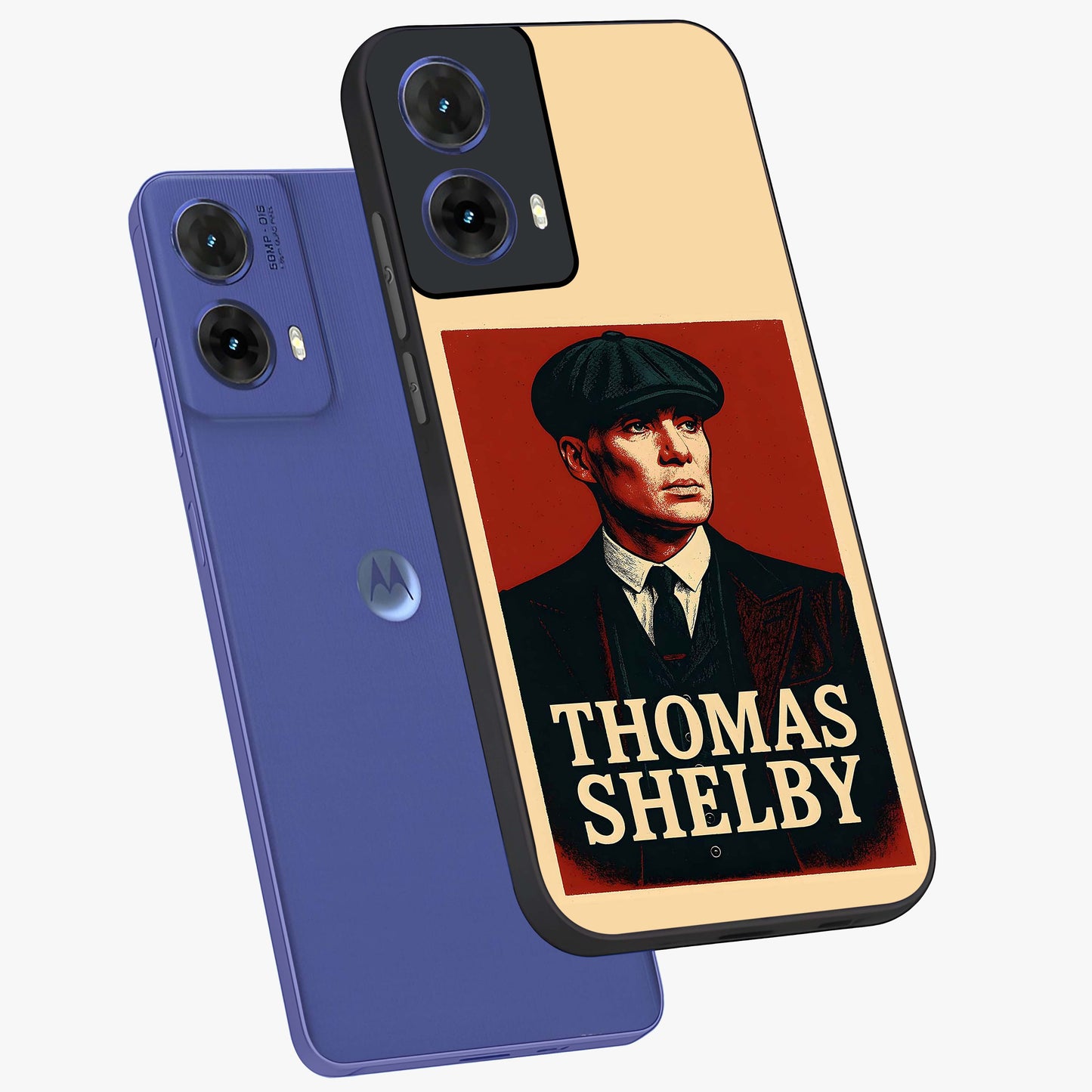 Vintage Mafia Authority Glass Case displayed in angled mockup highlighting powerful retro design with classic gangster aesthetic.