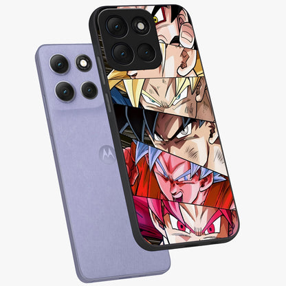 Anime Character Glass Case displayed in angled mockup highlighting colorful anime character illustration.