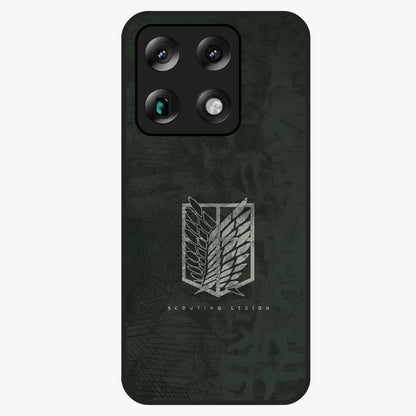 Wings Of Freedom Glass Case showing flat back view with symbolic wings artwork and glossy glass finish.