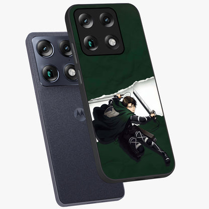 Emerald War Vanguard Glass Case displayed in angled mockup highlighting intense battle inspired design with emerald tone aesthetic.
