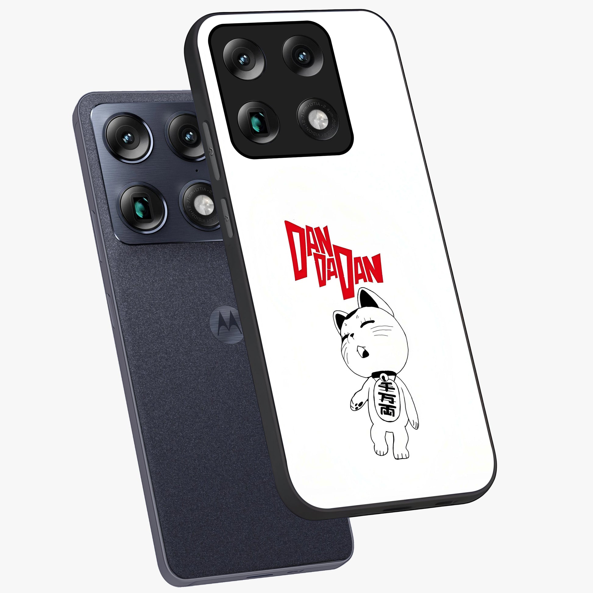 Playful Spirit Charm Glass Case displayed in angled mockup highlighting lively decorative design with playful aesthetic style.