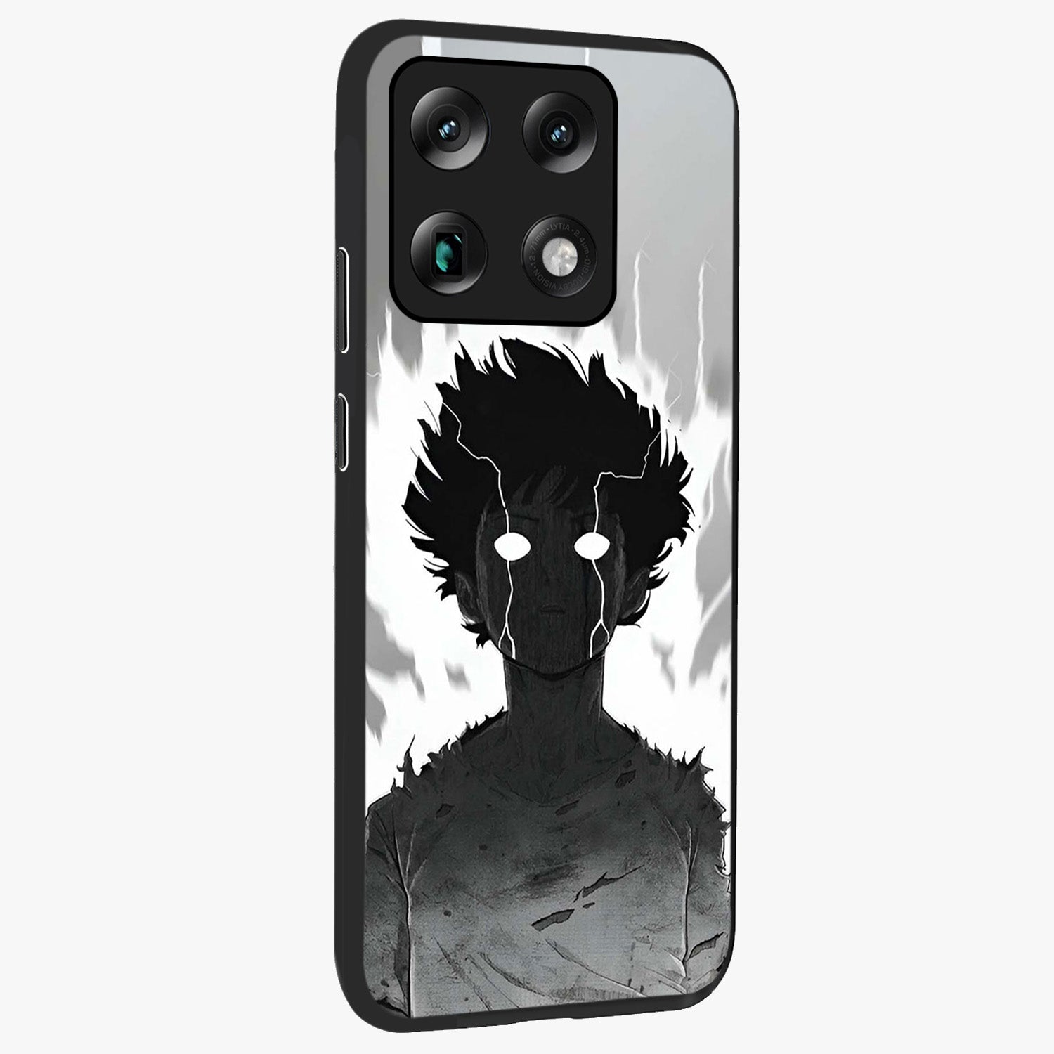 Awakened Inner Rage Glass Case upright view showcasing dramatic artwork with strong expressive aesthetic.