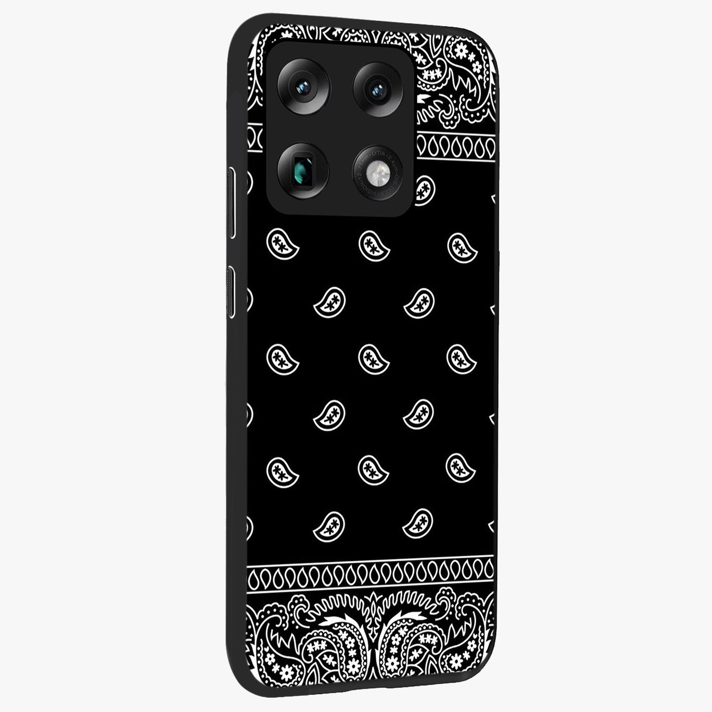 Retro Rebel Threads Glass Case upright view showcasing stylish vintage artwork with bold retro theme.