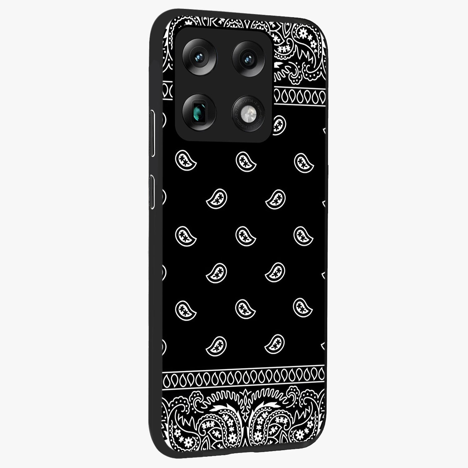 Retro Rebel Threads Glass Case upright view showcasing stylish vintage artwork with bold retro theme.