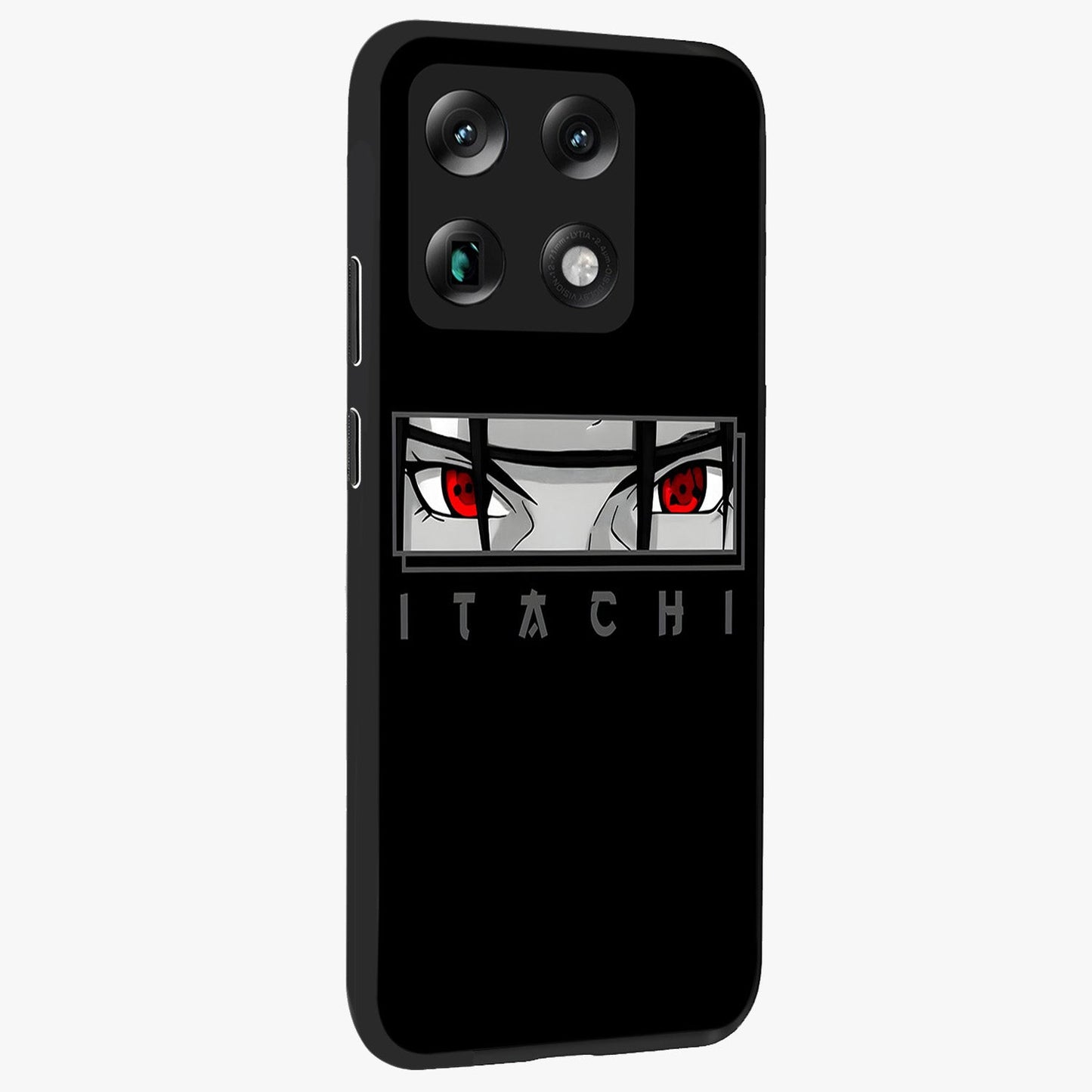 Scarlet Gaze Dominance Glass Case upright view showcasing powerful dramatic artwork with dominant artistic theme.