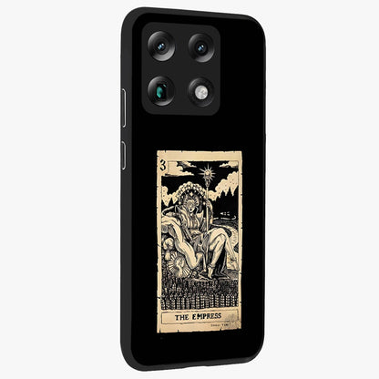 The Empress Glass Case upright view showcasing powerful empress themed artwork with luxurious artistic theme.