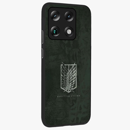 Wings Of Freedom Glass Case upright view showcasing powerful wings artwork with freedom themed design.