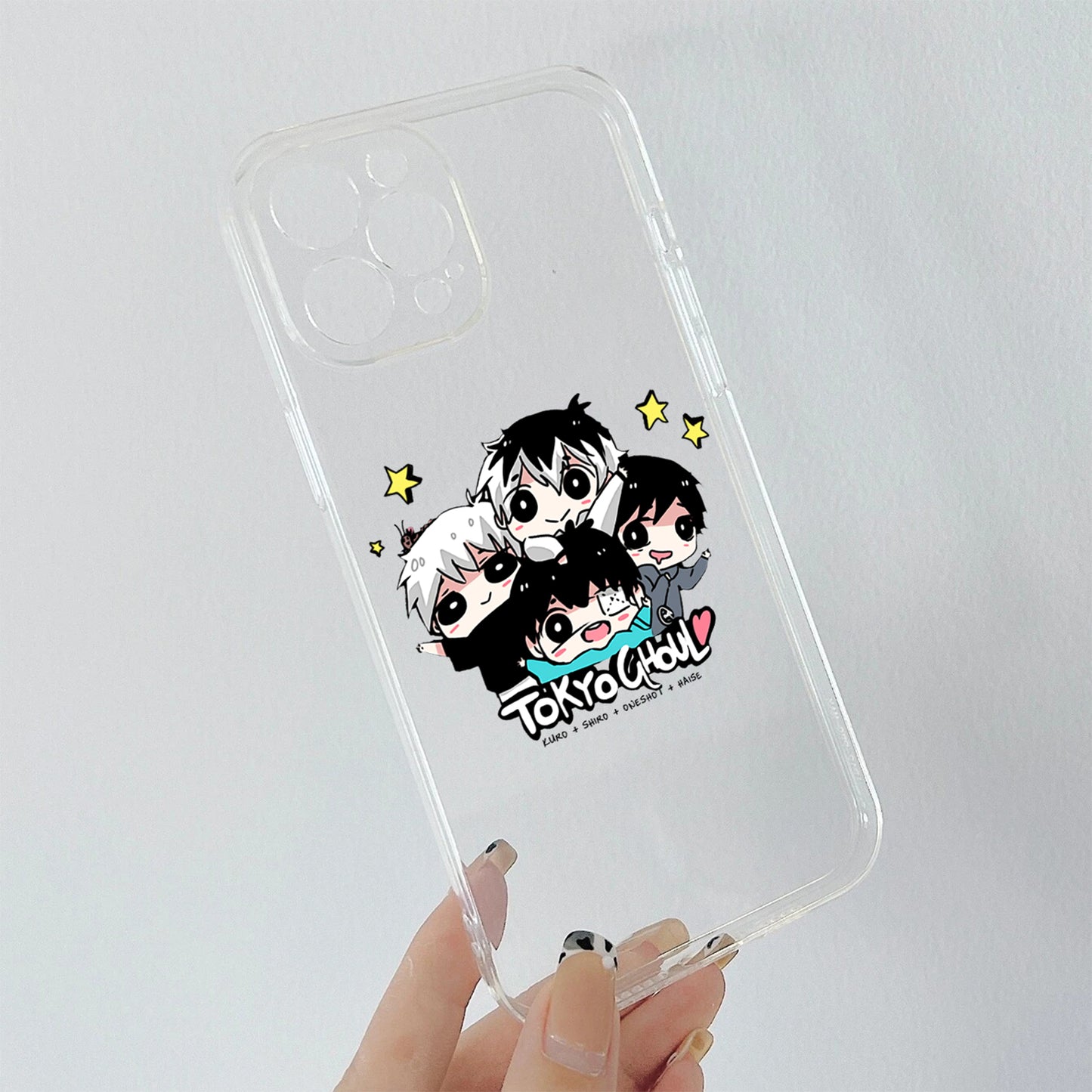 Tokyo Ghoul V2 Anime - Cute Soft Clear Silicon Case Cover