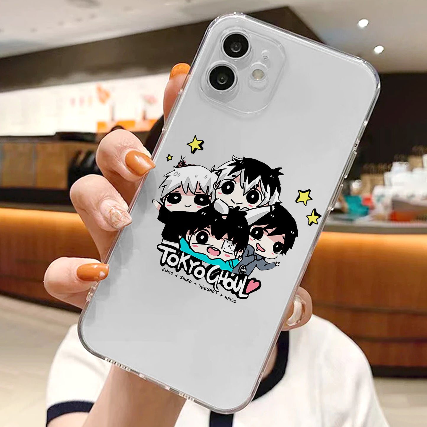 Tokyo Ghoul V2 Anime - Cute Soft Clear Silicon Case Cover