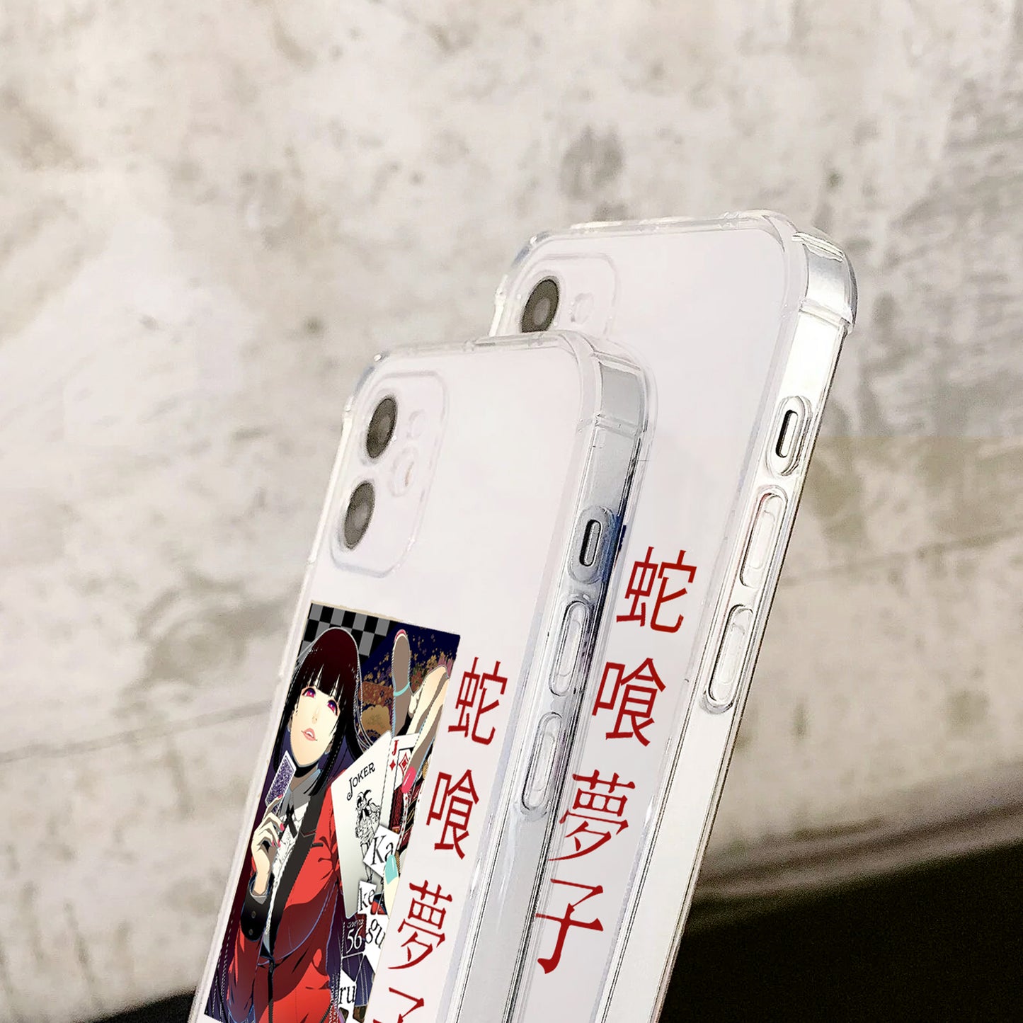 Yumeko- Kakegurui V2 Anime Soft Clear Silicon Case Cover