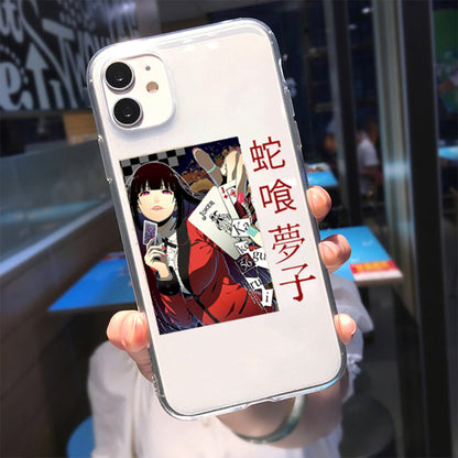 Yumeko- Kakegurui V2 Anime Soft Clear Silicon Case Cover