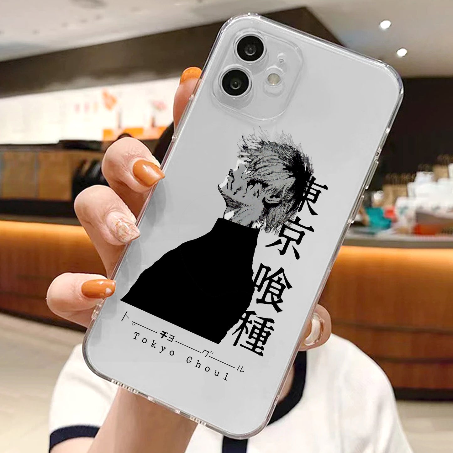 Kankei Ken - Tokyo Ghoul Anime Soft Clear Silicon Case Cover