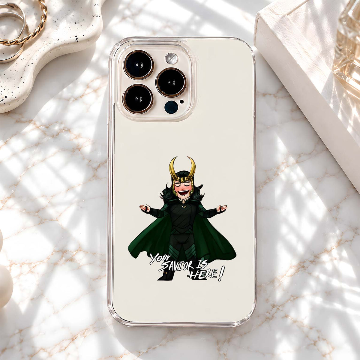 Marvel Loki Savior Silicon Cover