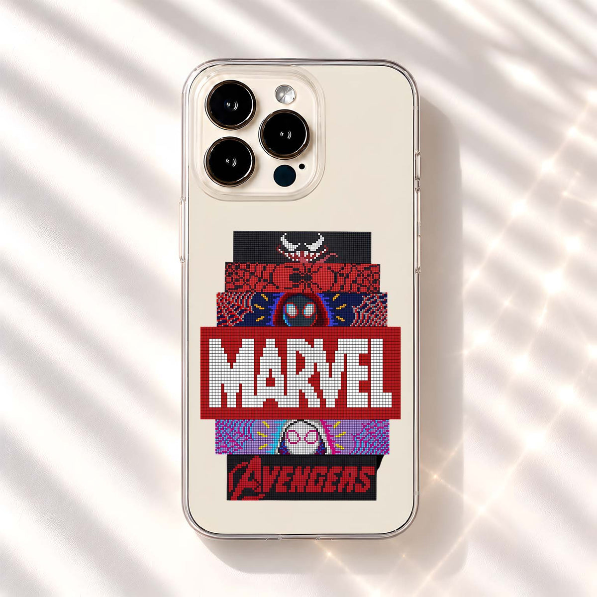 Marvel Pixel Heroes Silicon Cover