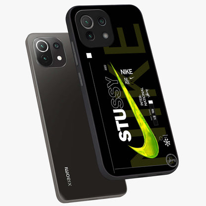 Neon Street Edition Glass Case displayed in angled mockup highlighting vibrant urban design with bold street aesthetic.