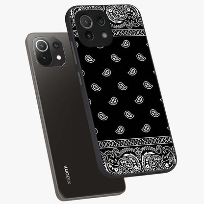 Retro Rebel Threads Glass Case displayed in angled mockup highlighting retro inspired graphic design with rebellious aesthetic.
