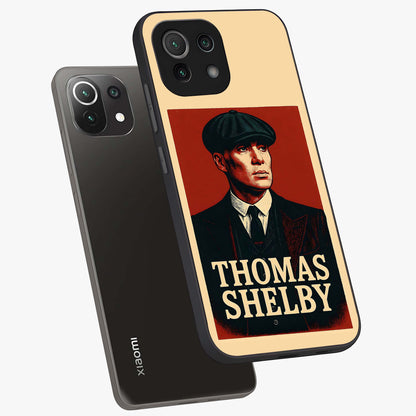 Vintage Mafia Authority Glass Case displayed in angled mockup highlighting powerful retro design with classic gangster aesthetic.