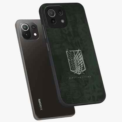 Wings Of Freedom Glass Case displayed in angled mockup highlighting graceful wing design with inspirational aesthetic.
