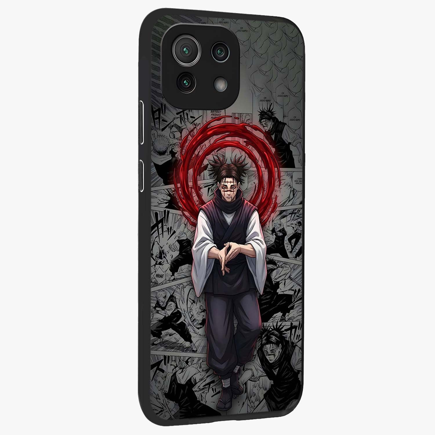 Cursed Ritual Ascension Glass Case upright view showcasing powerful ascension artwork with dark fantasy theme.