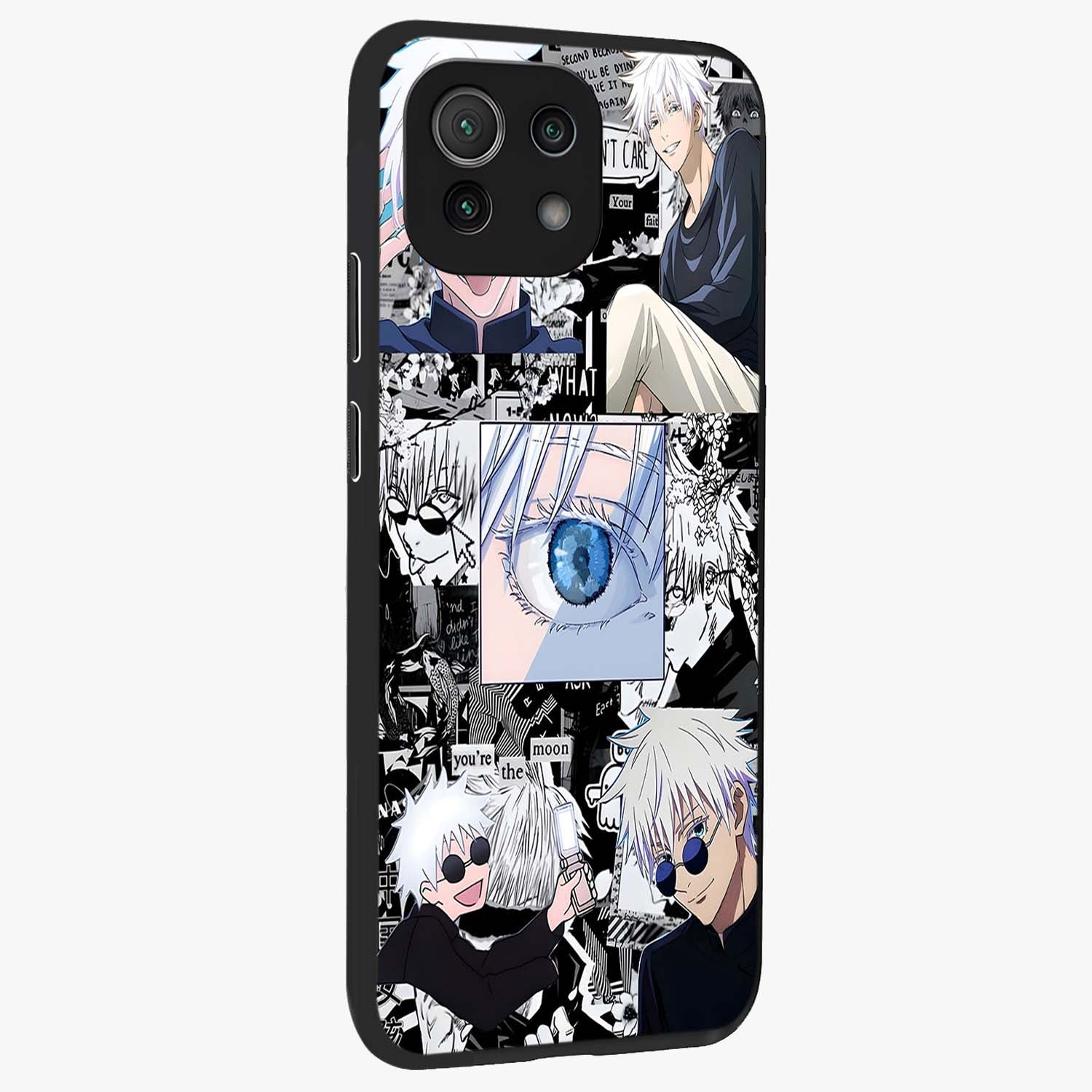 Infinity Sorcerer Chaos Glass Case upright view showcasing dramatic sorcerer artwork with chaotic mystical theme.