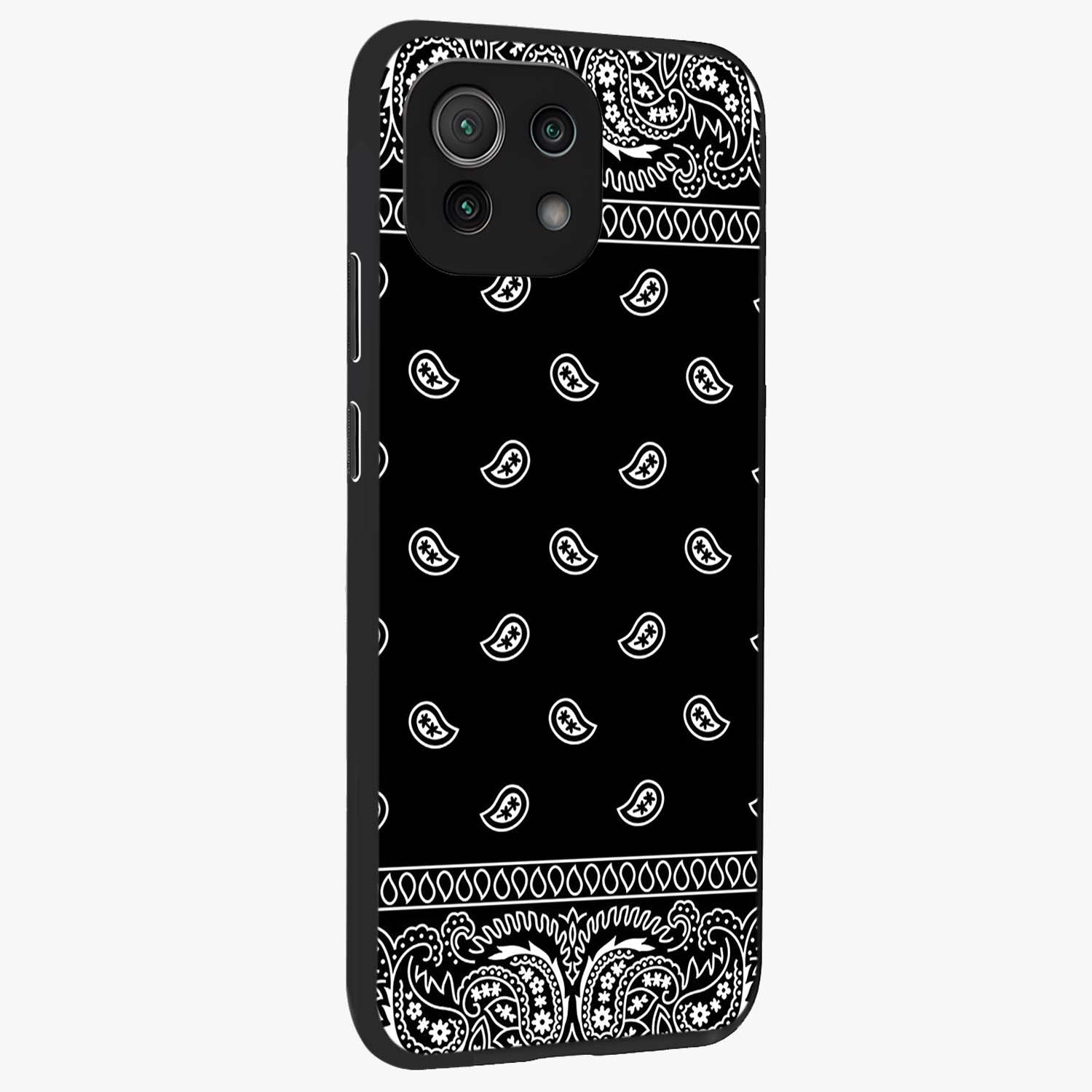 Retro Rebel Threads Glass Case upright view showcasing stylish vintage artwork with bold retro theme.