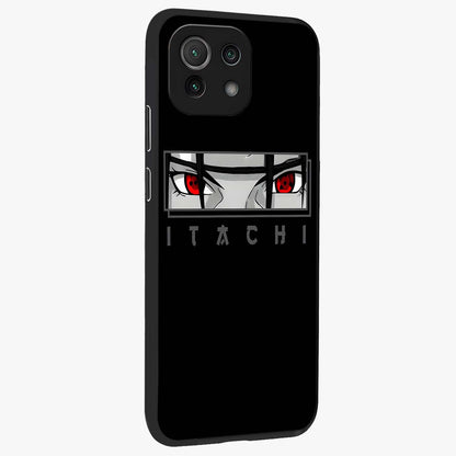 Scarlet Gaze Dominance Glass Case upright view showcasing powerful dramatic artwork with dominant artistic theme.