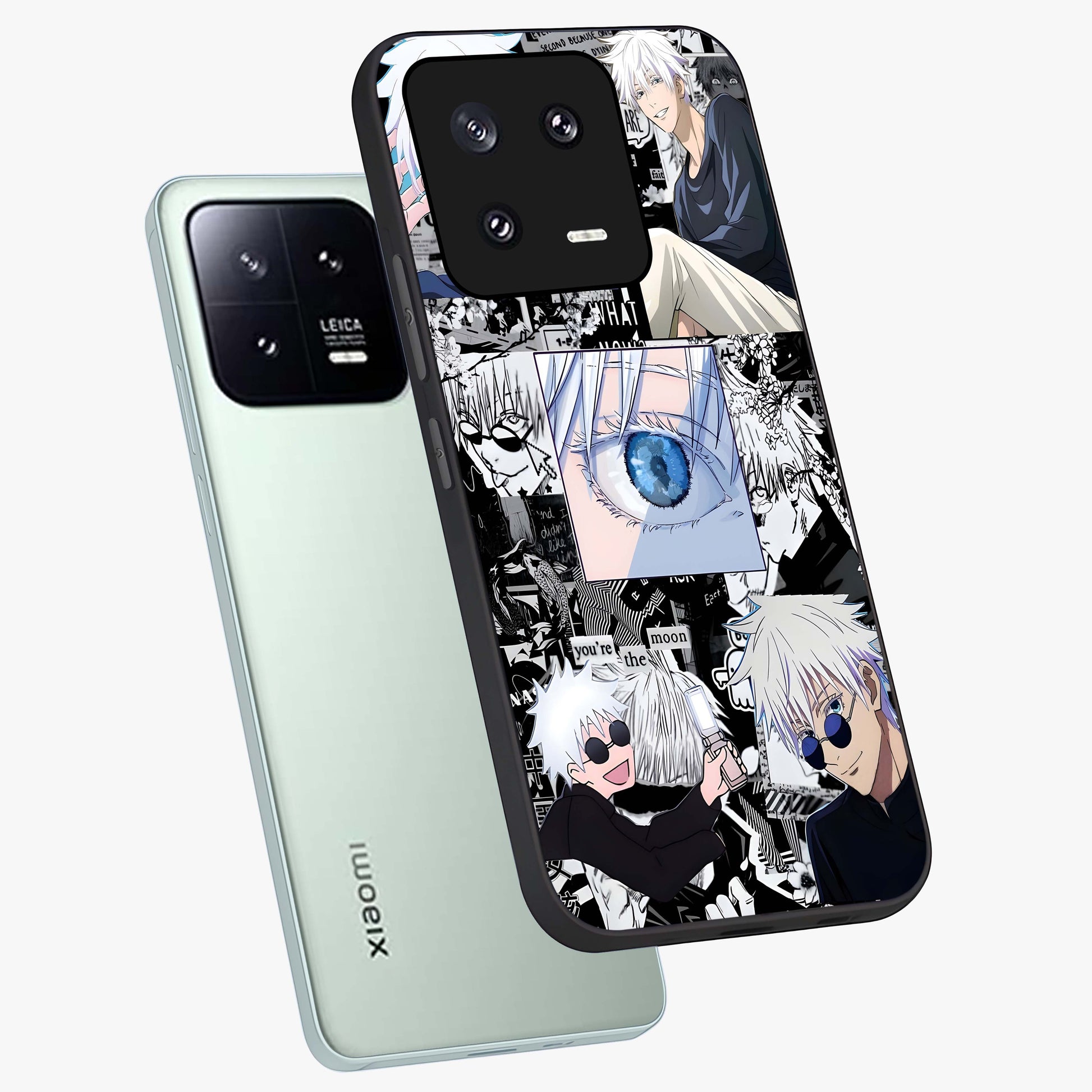 Infinity Sorcerer Chaos Glass Case displayed in angled mockup highlighting powerful magical design with fantasy aesthetic style.