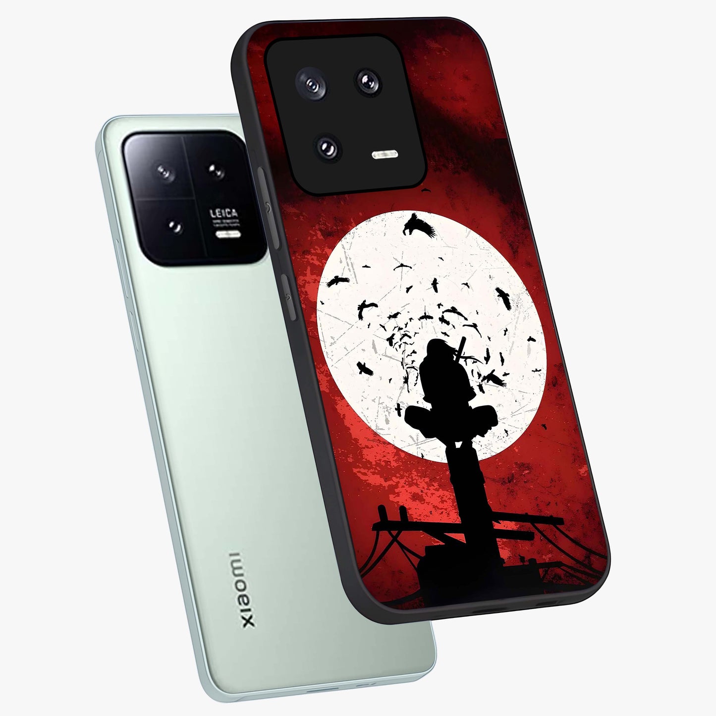 It Comes In Waves Quote Glass Case displayed in angled mockup highlighting ocean wave typography design with aesthetic style.