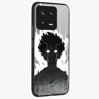 Awakened Inner Rage Glass Case upright view showcasing dramatic artwork with strong expressive aesthetic.