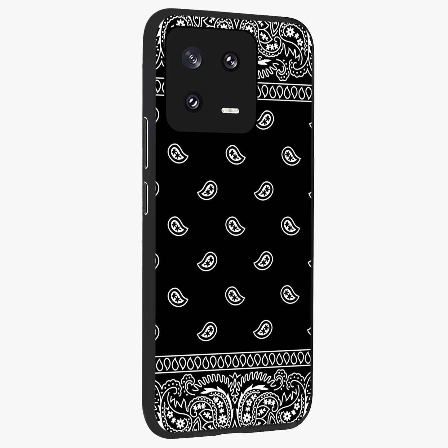 Retro Rebel Threads Glass Case upright view showcasing stylish vintage artwork with bold retro theme.