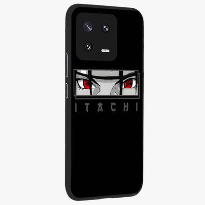 Scarlet Gaze Dominance Glass Case upright view showcasing powerful dramatic artwork with dominant artistic theme.