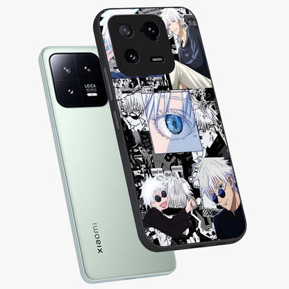 Infinity Sorcerer Chaos Glass Case displayed in angled mockup highlighting powerful magical design with fantasy aesthetic style.