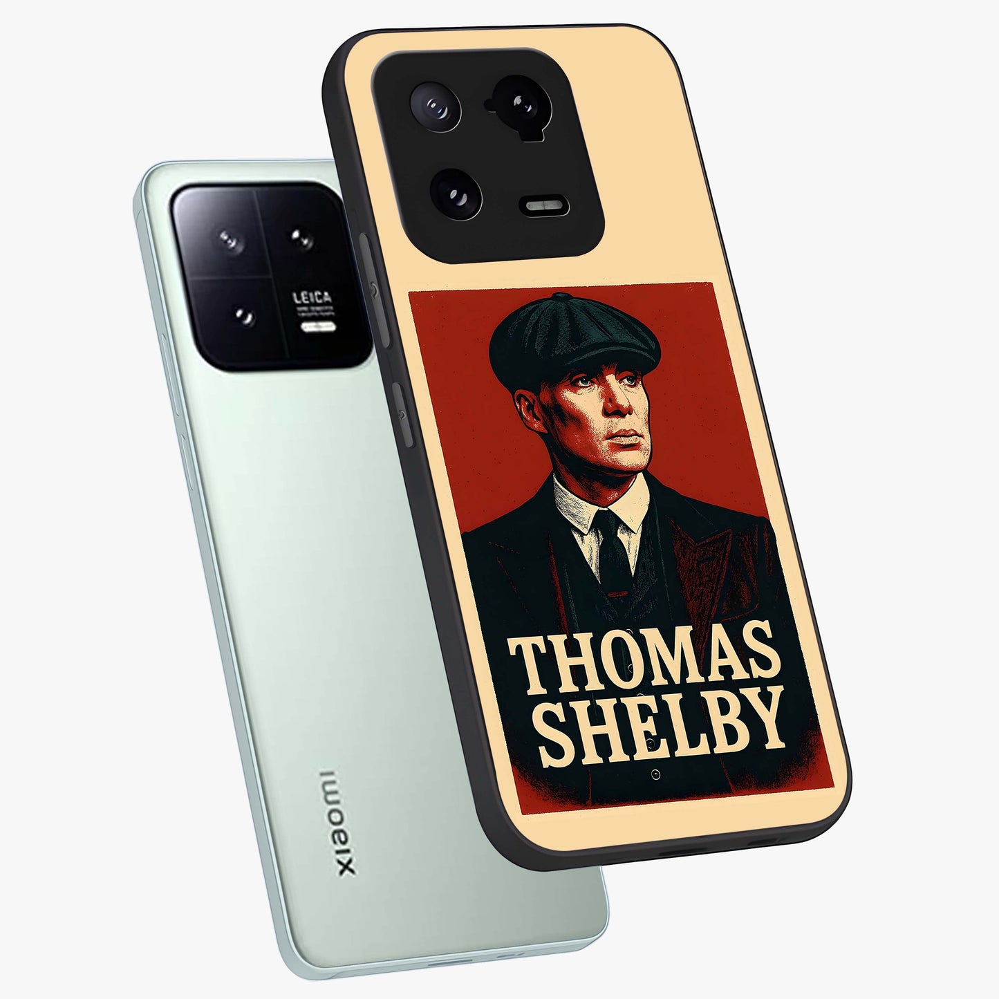 Vintage Mafia Authority Glass Case displayed in angled mockup highlighting powerful retro design with classic gangster aesthetic.