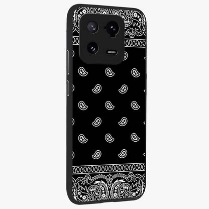 Retro Rebel Threads Glass Case upright view showcasing stylish vintage artwork with bold retro theme.