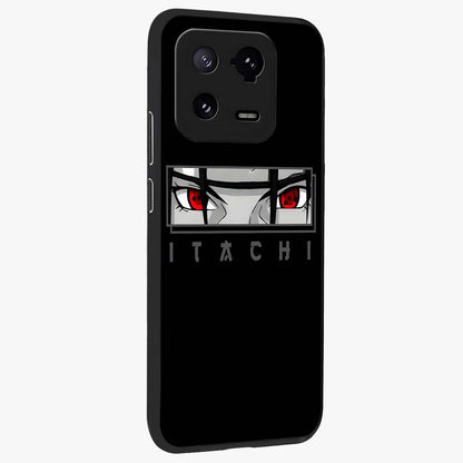 Scarlet Gaze Dominance Glass Case upright view showcasing powerful dramatic artwork with dominant artistic theme.