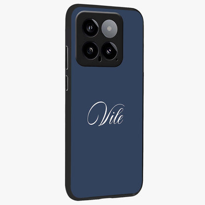 Blue Vintage Floral Pattern Glass Case displayed in angled mockup highlighting classic blue floral pattern and retro aesthetic design.