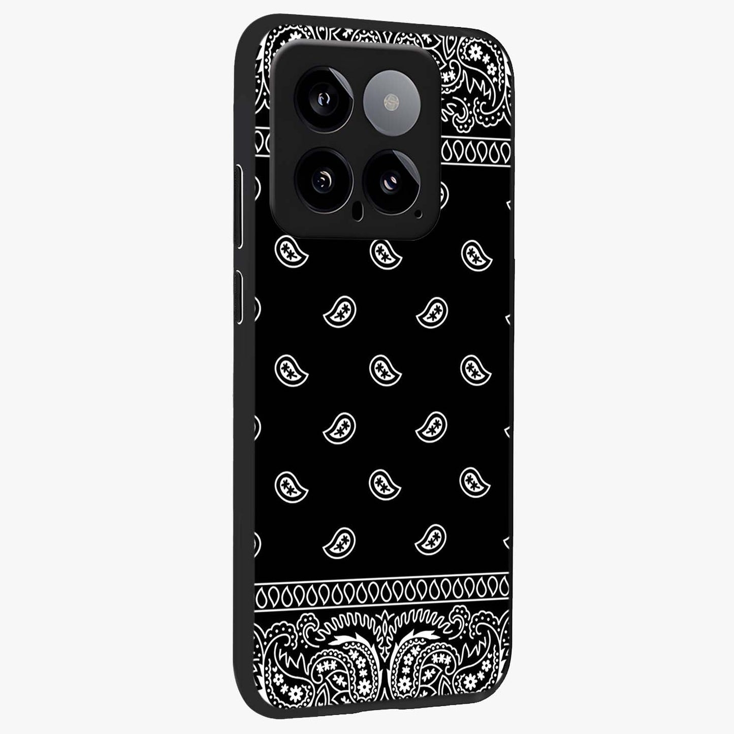 Retro Rebel Threads Glass Case upright view showcasing stylish vintage artwork with bold retro theme.
