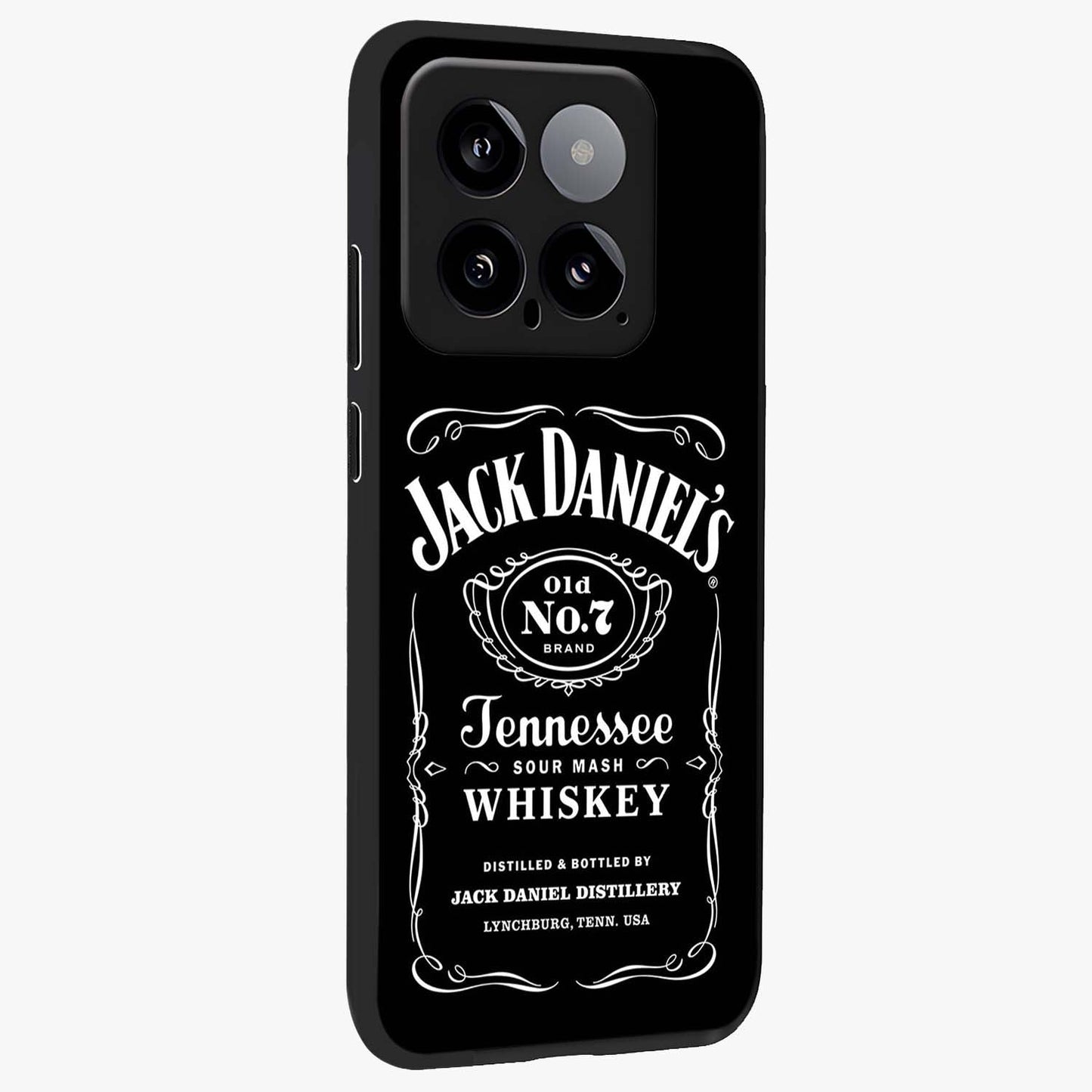 Vintage Whiskey Heritage Glass Case upright view showcasing stylish vintage whiskey artwork with timeless bar culture theme.