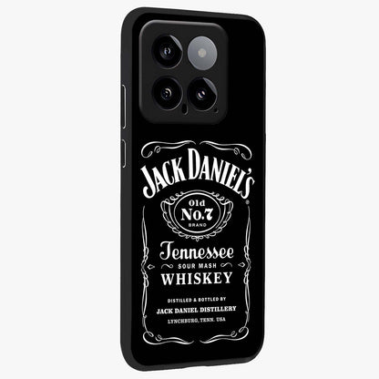Vintage Whiskey Heritage Glass Case upright view showcasing stylish vintage whiskey artwork with timeless bar culture theme.