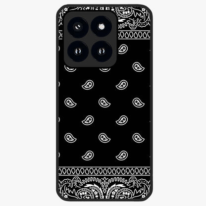 Retro Rebel Threads Glass Case showing flat back view with vintage street style artwork and glossy glass finish.