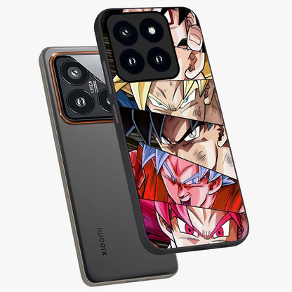 Anime Character Glass Case displayed in angled mockup highlighting colorful anime character illustration.