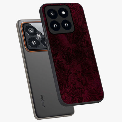 Crimson Fade Flow Glass Case displayed in angled mockup highlighting smooth gradient design with modern aesthetic style.