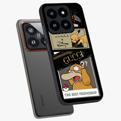 Gucci Play Mashup Glass Case displayed in angled mockup highlighting stylish fashion mashup design with bold aesthetic.