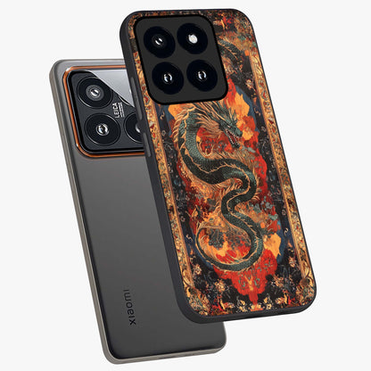 Inferno Dragon Soul Glass Case displayed in angled mockup highlighting powerful dragon illustration with inferno aesthetic.