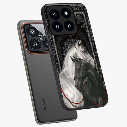 Majestic Ride Legacy Glass Case displayed in angled mockup highlighting sleek vehicle design with bold racing aesthetic.