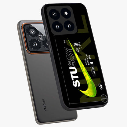 Neon Street Edition Glass Case displayed in angled mockup highlighting vibrant urban design with bold street aesthetic.