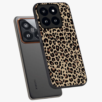Savage Chic Pattern Glass Case displayed in angled mockup highlighting bold fashion inspired design with chic aesthetic.