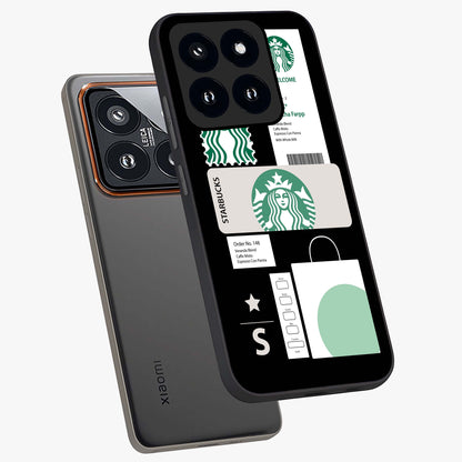 Starbucks Mocha Glass Case displayed in angled mockup highlighting stylish mocha themed design with cozy café aesthetic.
