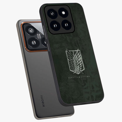 Wings Of Freedom Glass Case displayed in angled mockup highlighting graceful wing design with inspirational aesthetic.