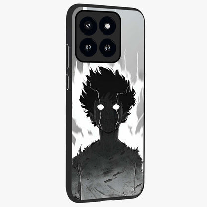 Awakened Inner Rage Glass Case upright view showcasing dramatic artwork with strong expressive aesthetic.